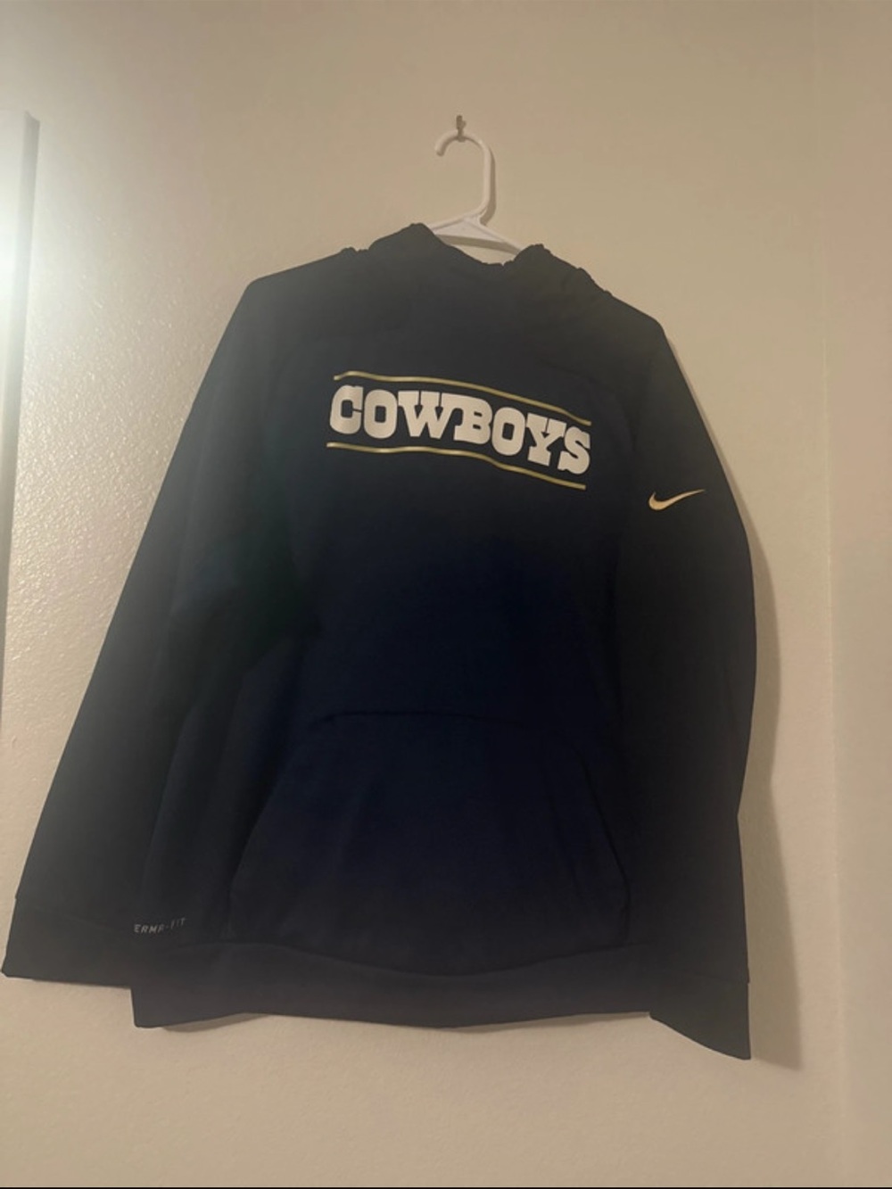 Men’s Nike Dallas cowboys thermafit hoodie